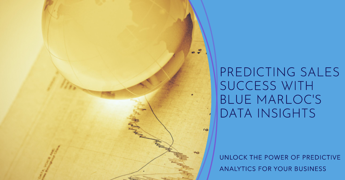 AI-Powered Crystal Ball Predicting Sales Success with Blue Marloc's Data Insights