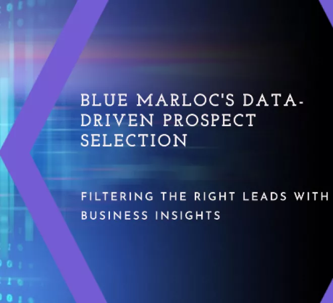 Data-Driven Prospect Selection How Blue Marloc's Insights Filter the Right Leads